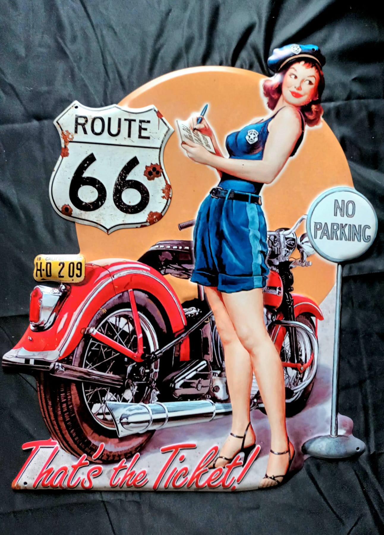 Blechschild "No Parking"