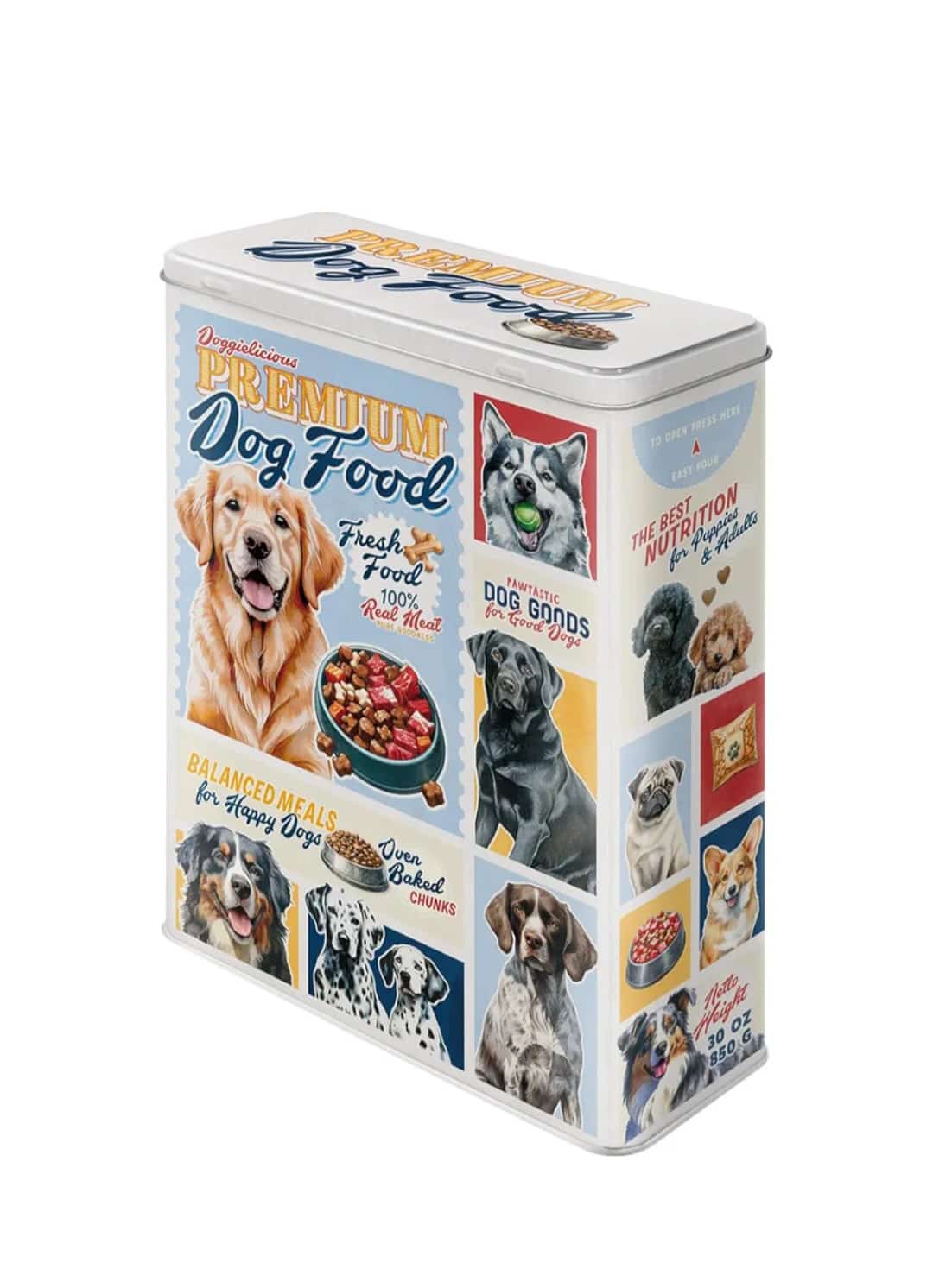 Vorratsdose "Premium Dog Food"