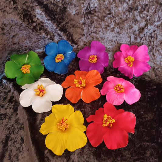 Haarspange "Hibiskus"