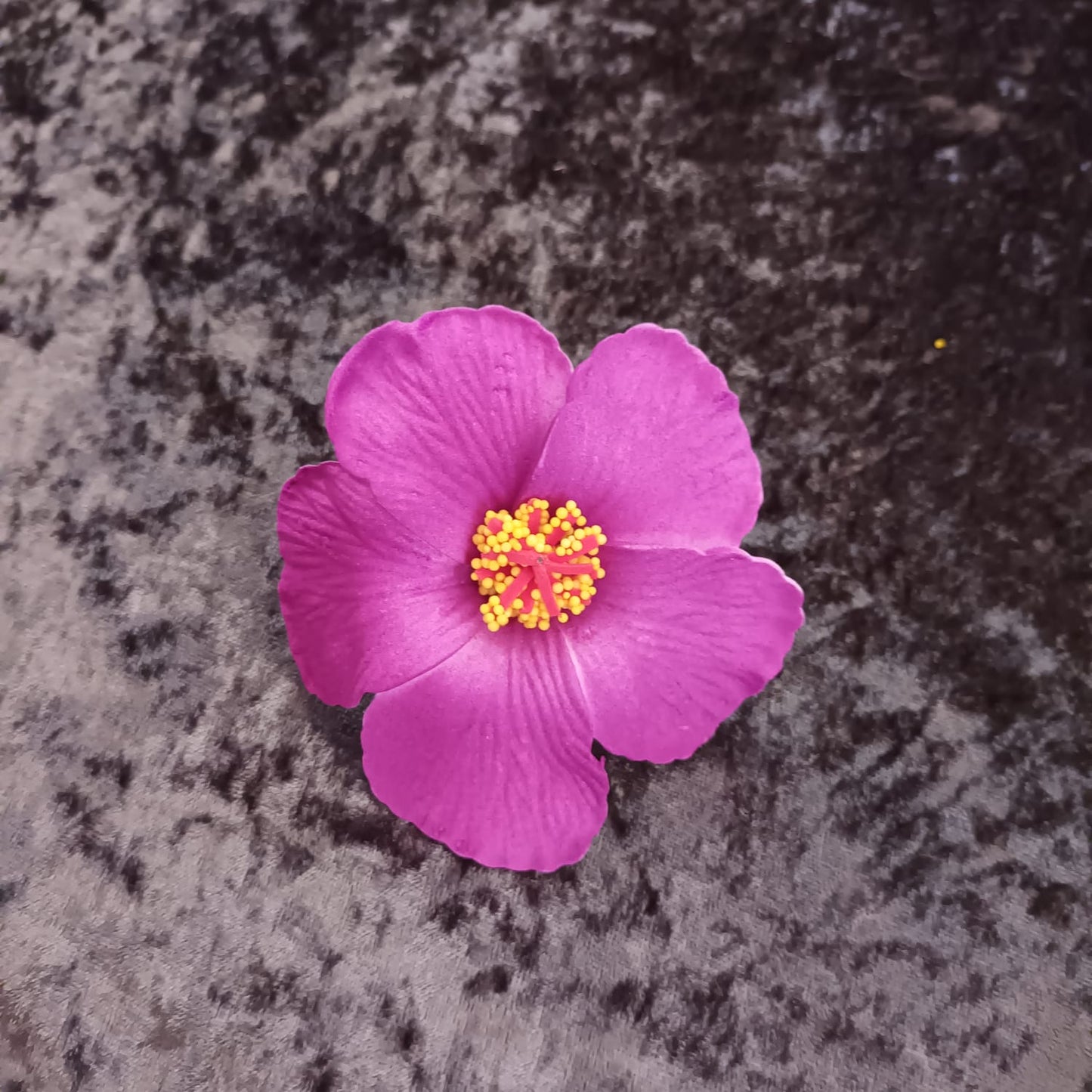 Haarspange "Hibiskus"