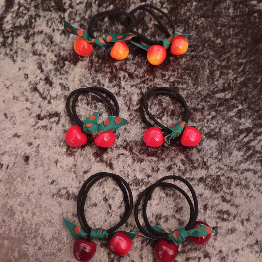 Haargummi "KIrsche "