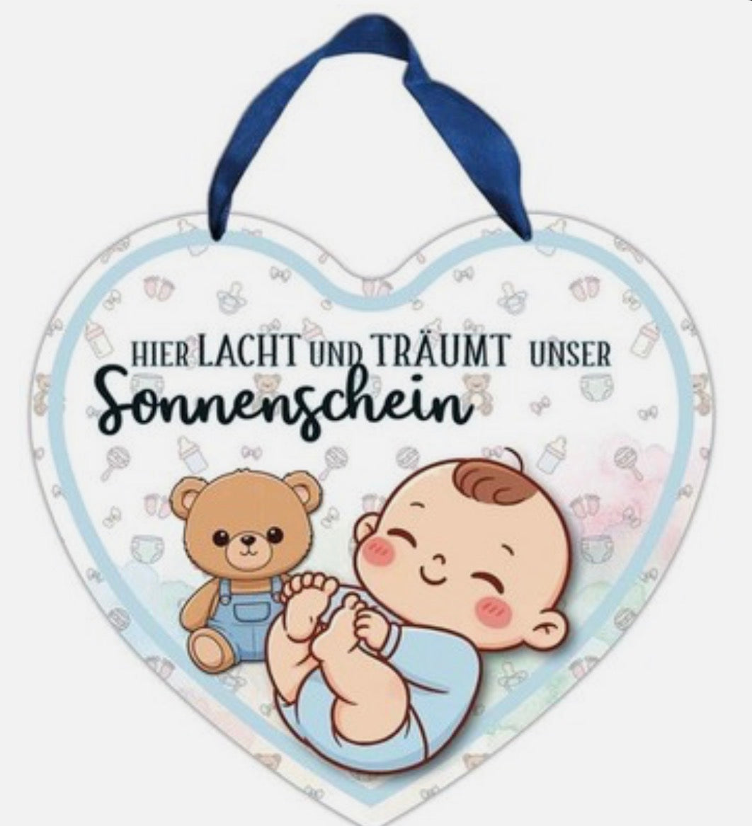 Blechschild "Sonnenschein"