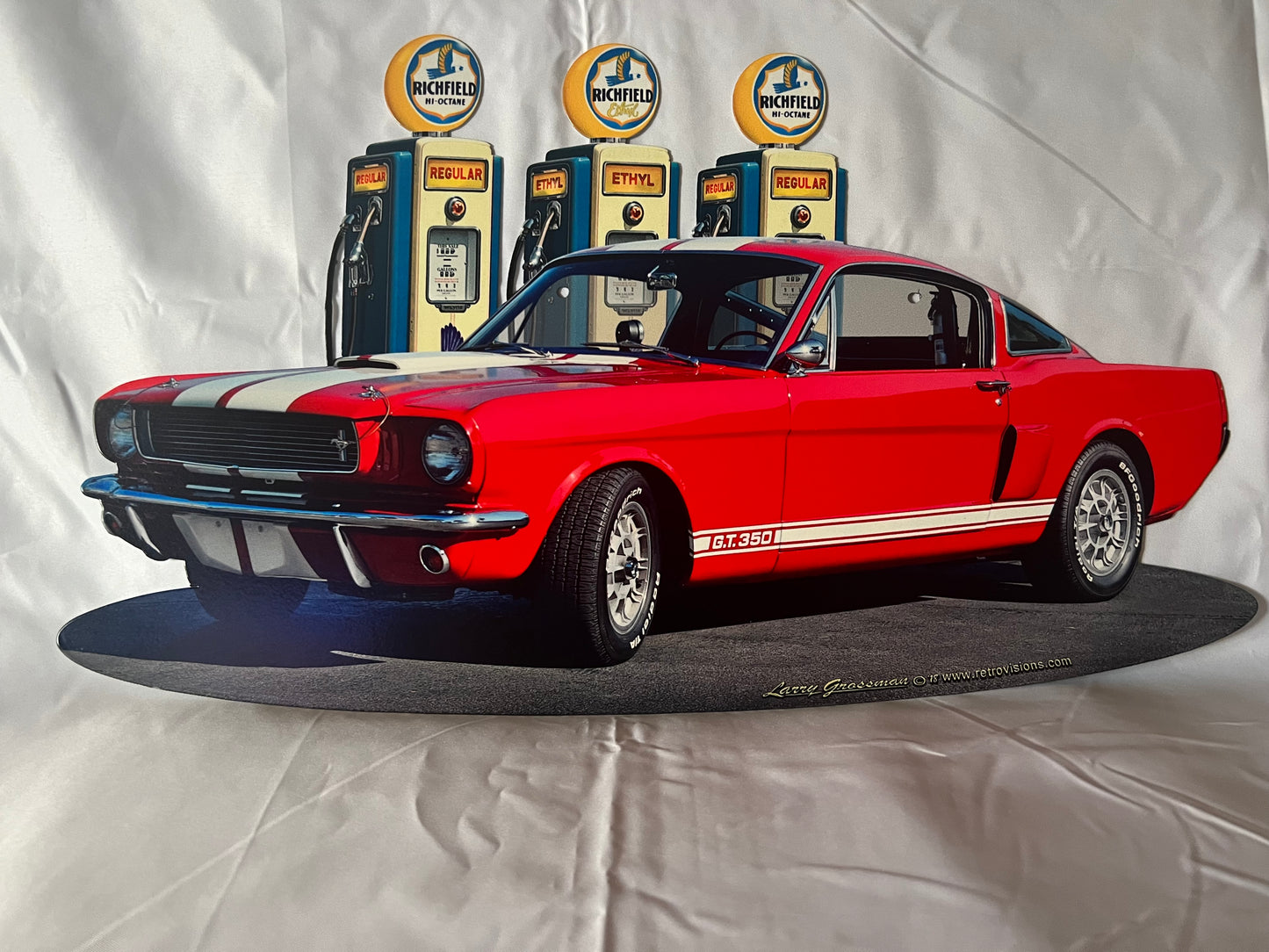 Blechschild "Mustang GT350"