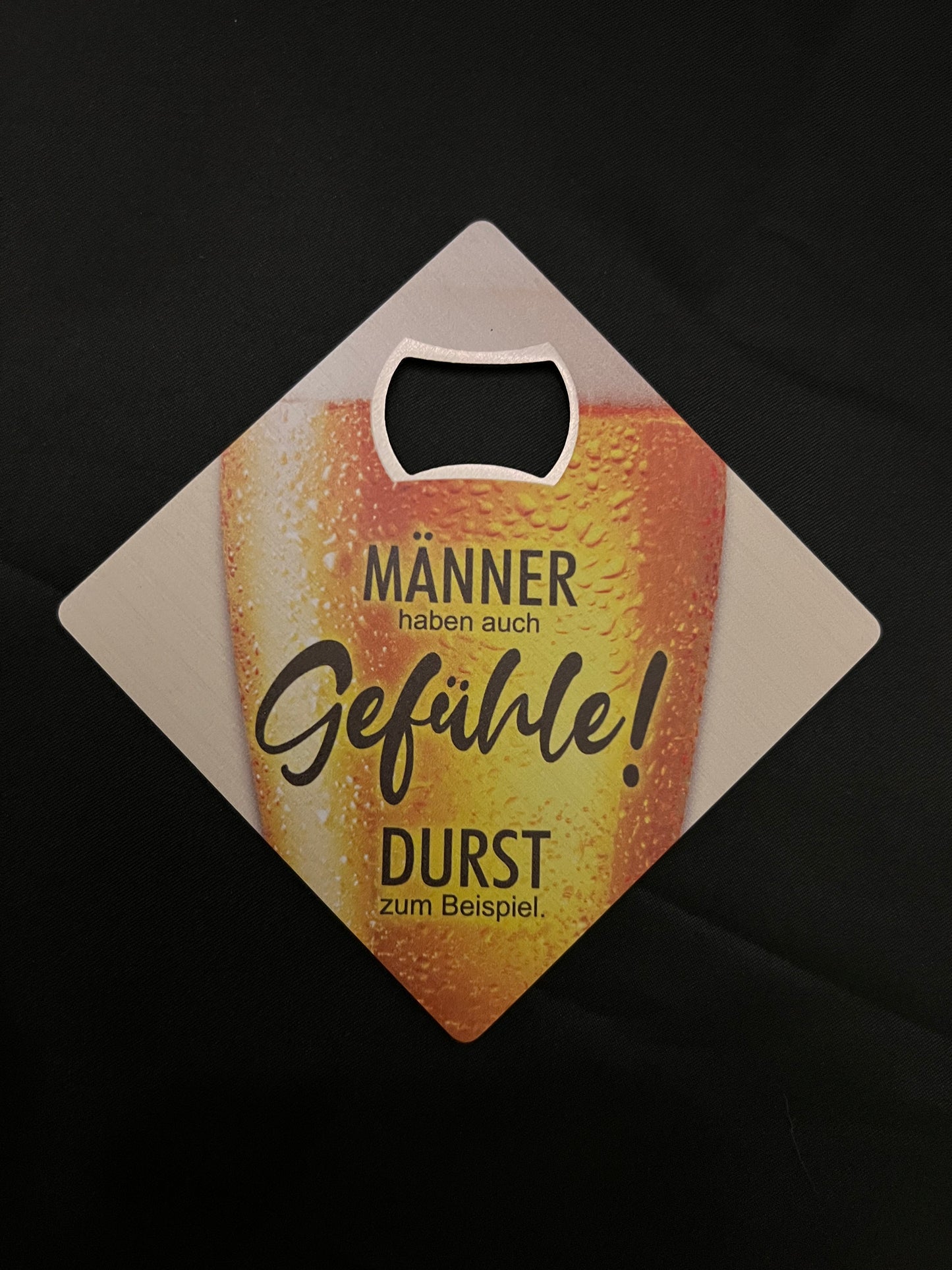 Kult- Magnetflaschenöffner "Männer haben auch Gefühle"