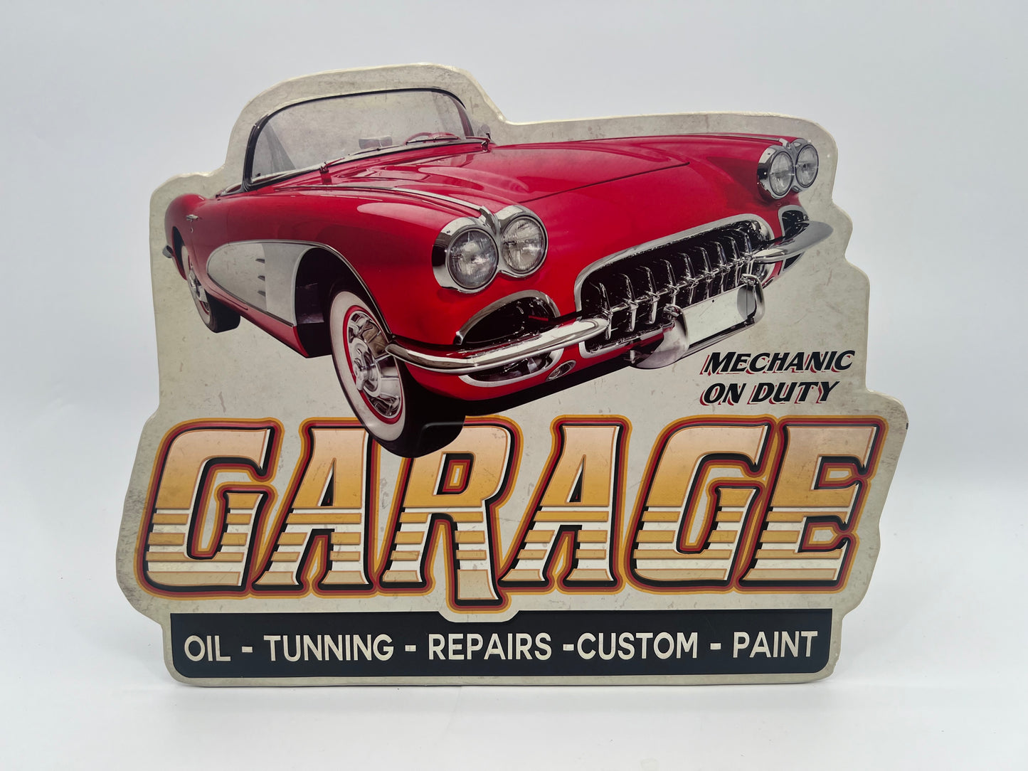 Blechschild "Garage"