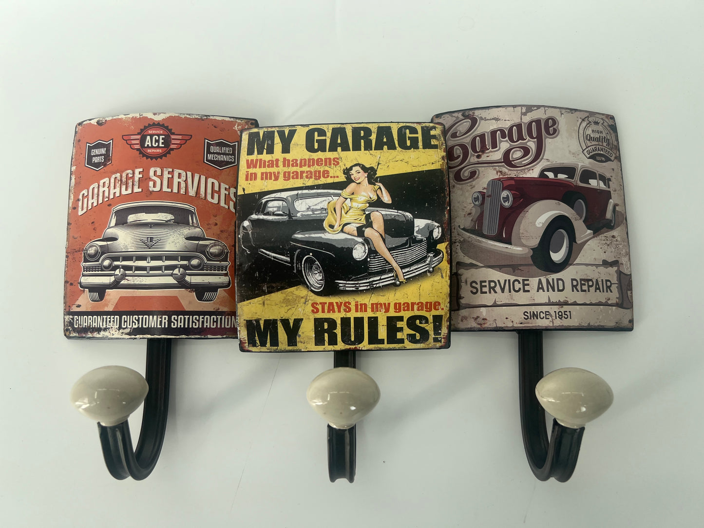 Wandhackenleiste "My Garagr"