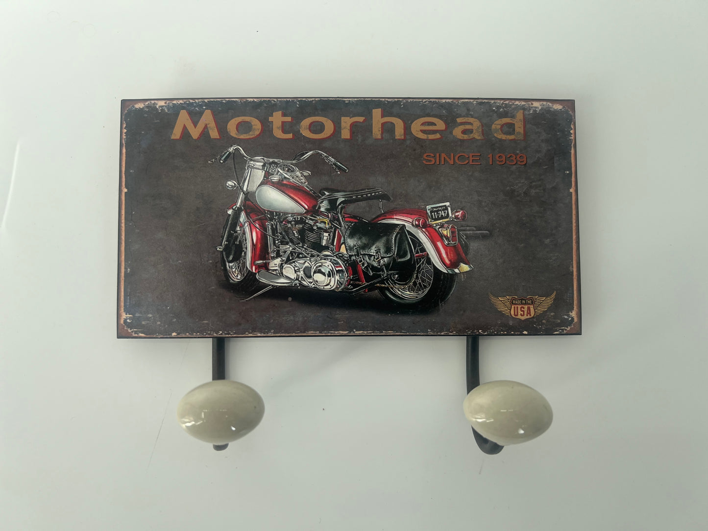 Wandhackenleiste "Motorhead"