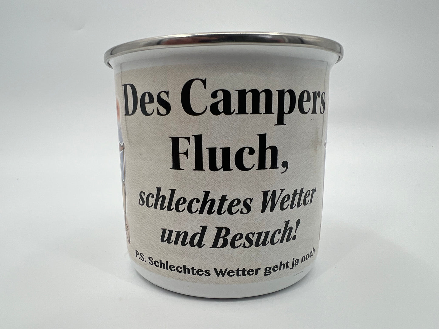 Emailtasse "Des Campers Fluch"