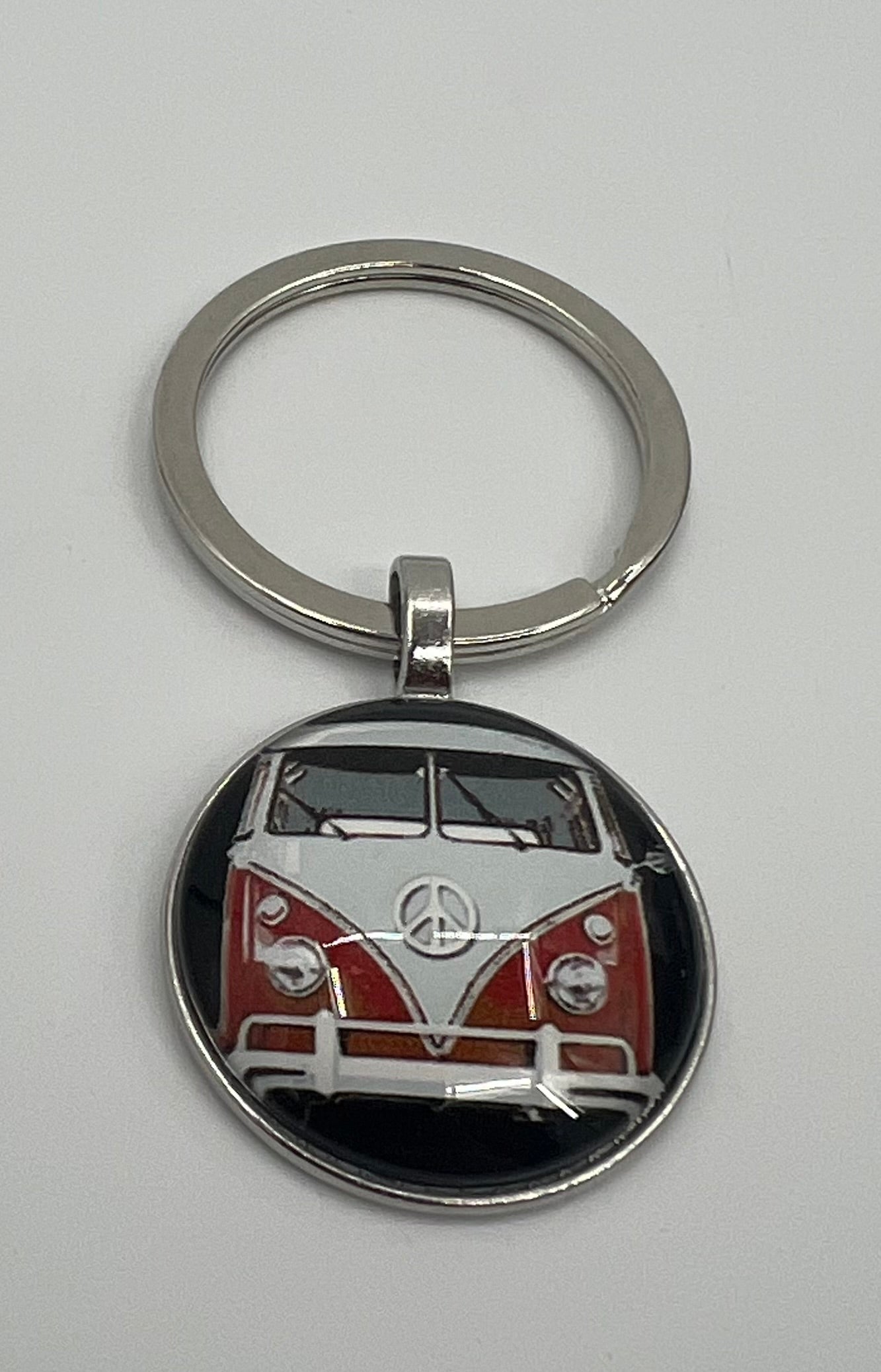 Schlüsselanhänger "Bulli rund"