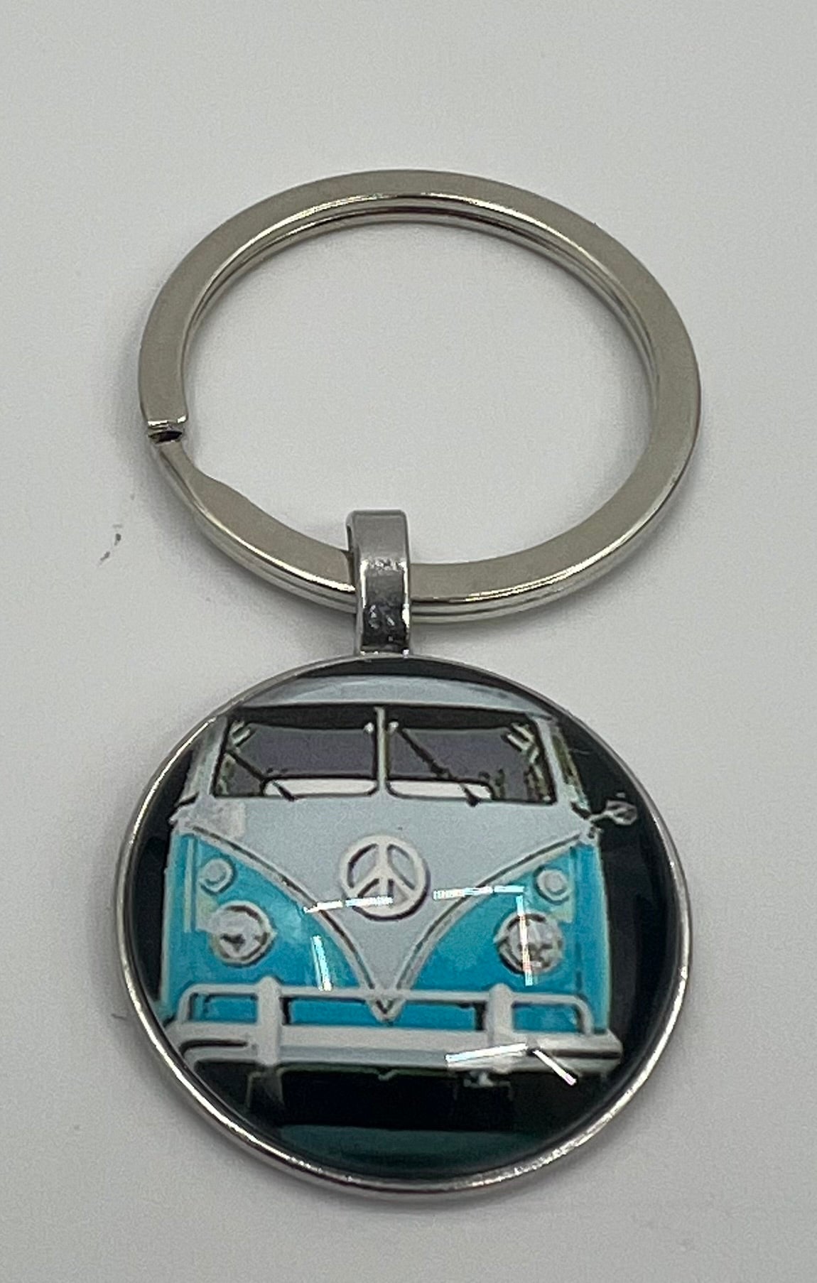 Schlüsselanhänger "Bulli rund"