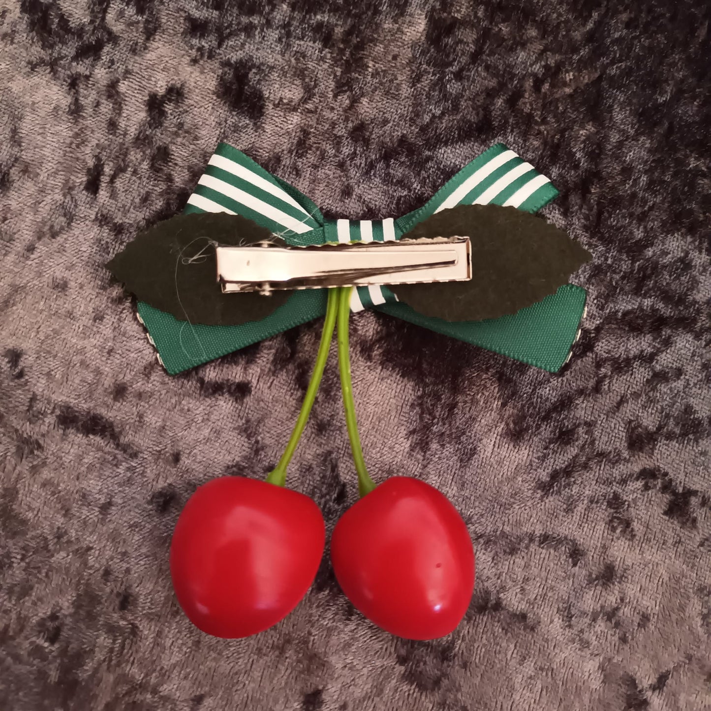 Haarspange "Kirsche "