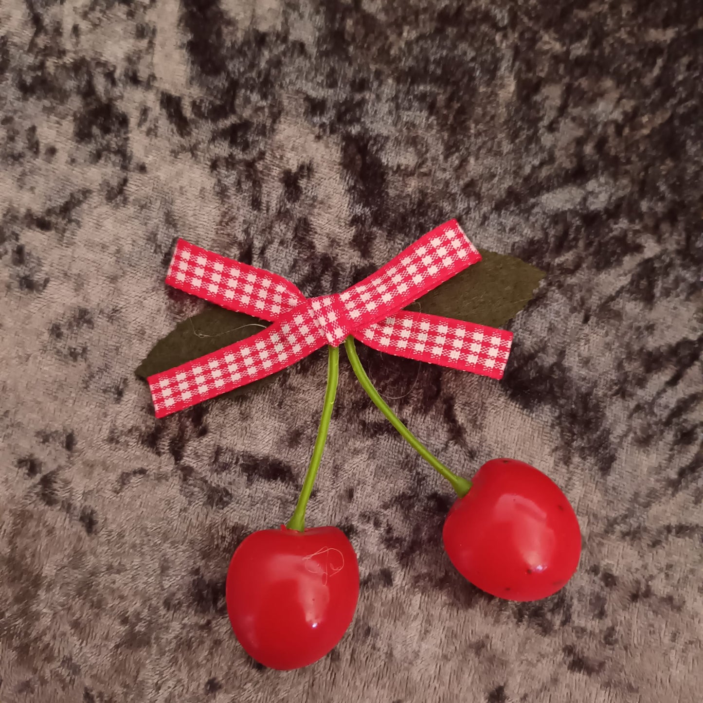 Haarspange "Kirsche "