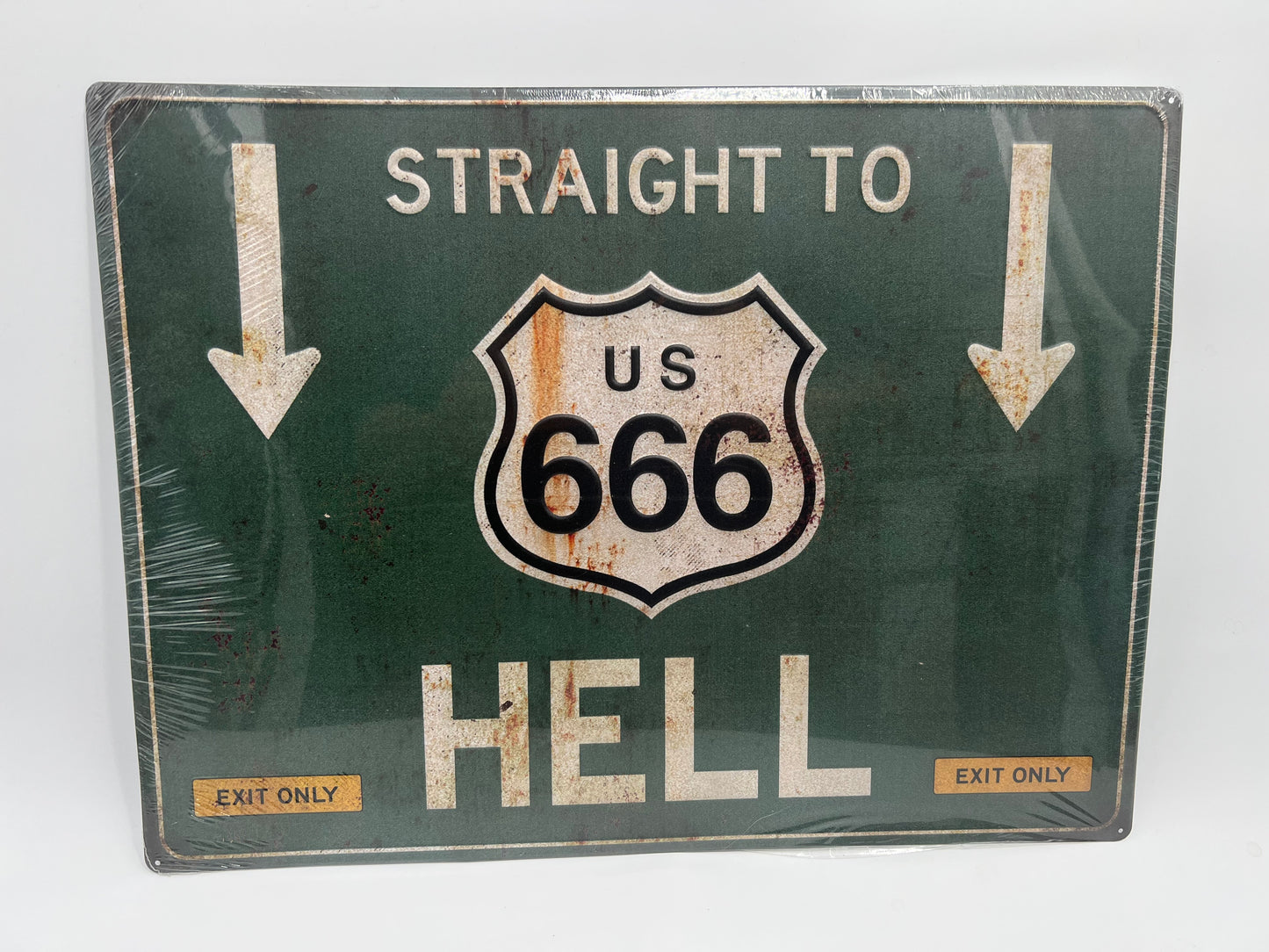 Blechschild "Verkehrsschild"