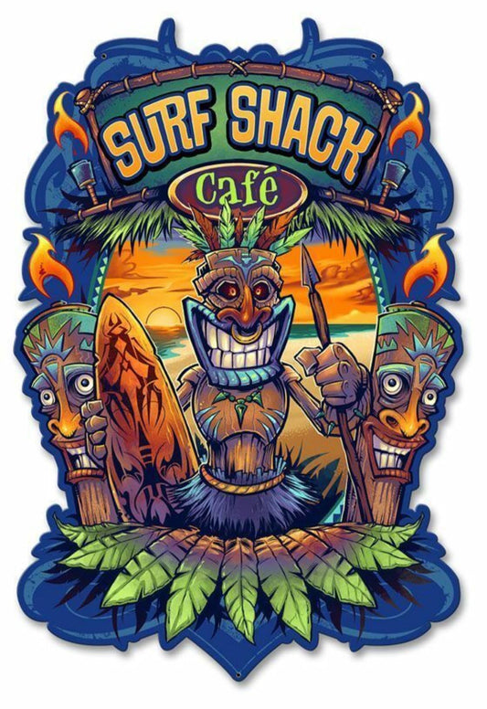 Blechschild "Surf Shack"