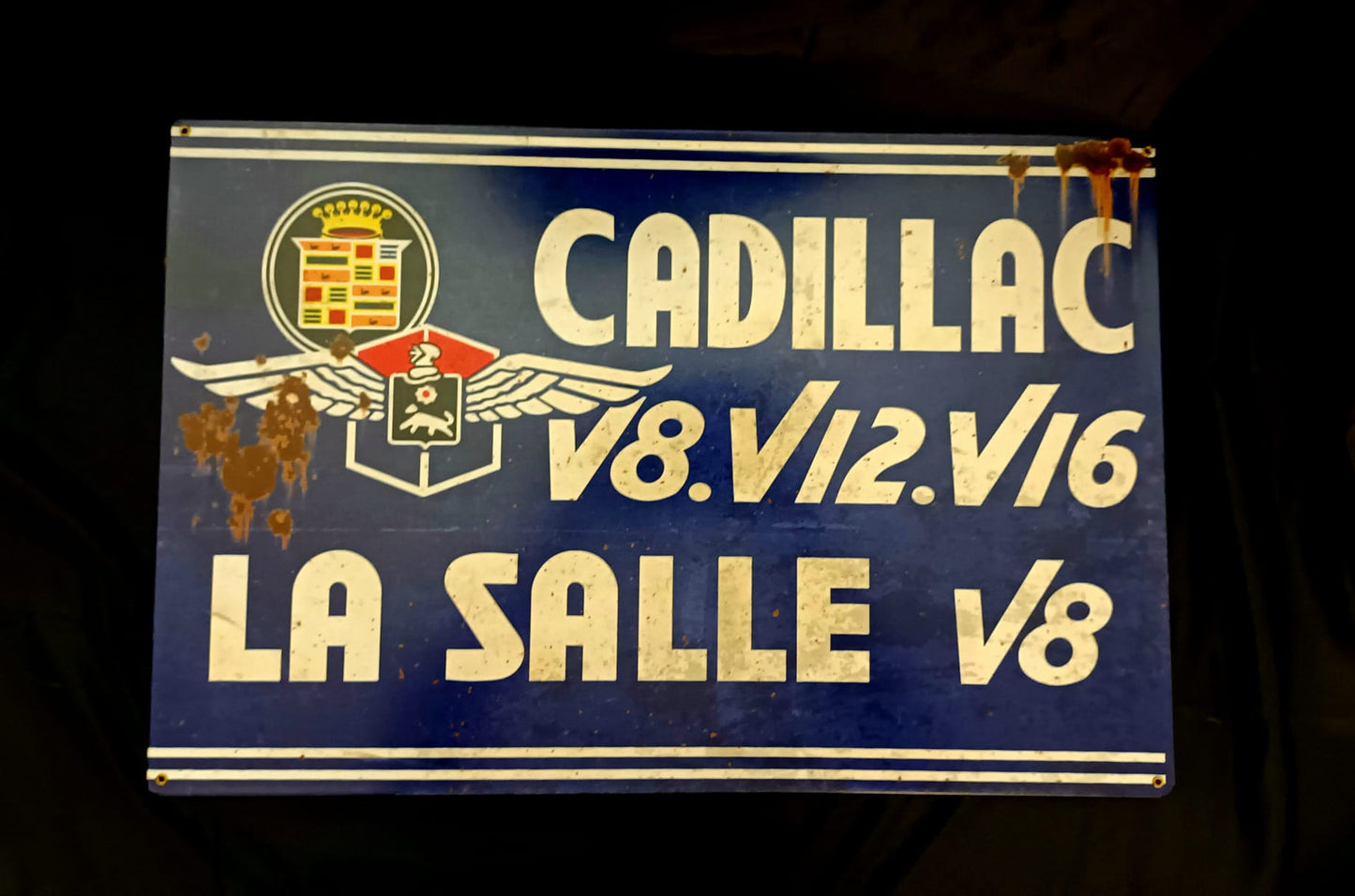 Blechschild "Cadillac/La Salle"