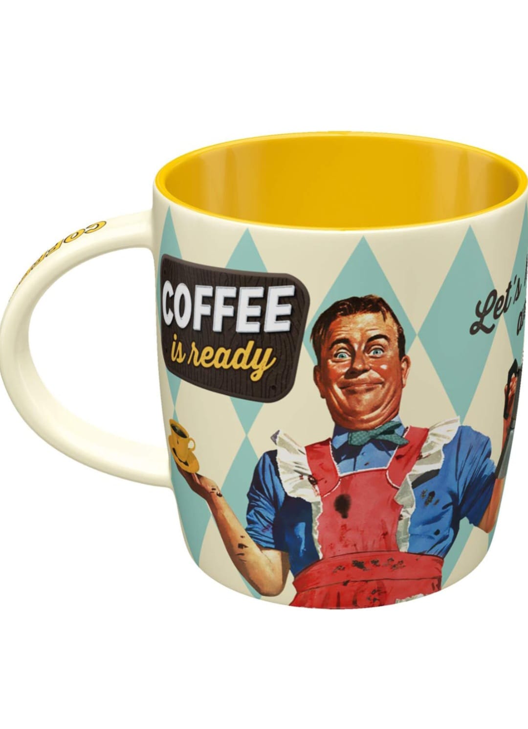 Tasse "Coffe is ready"