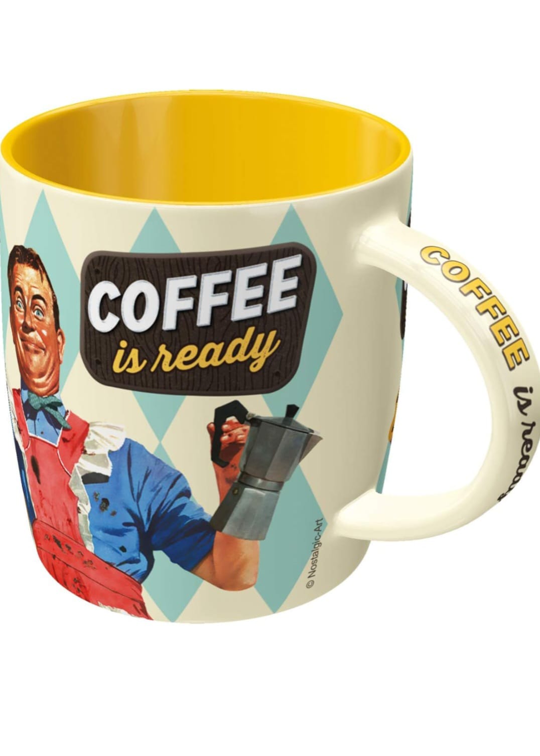 Tasse "Coffe is ready"