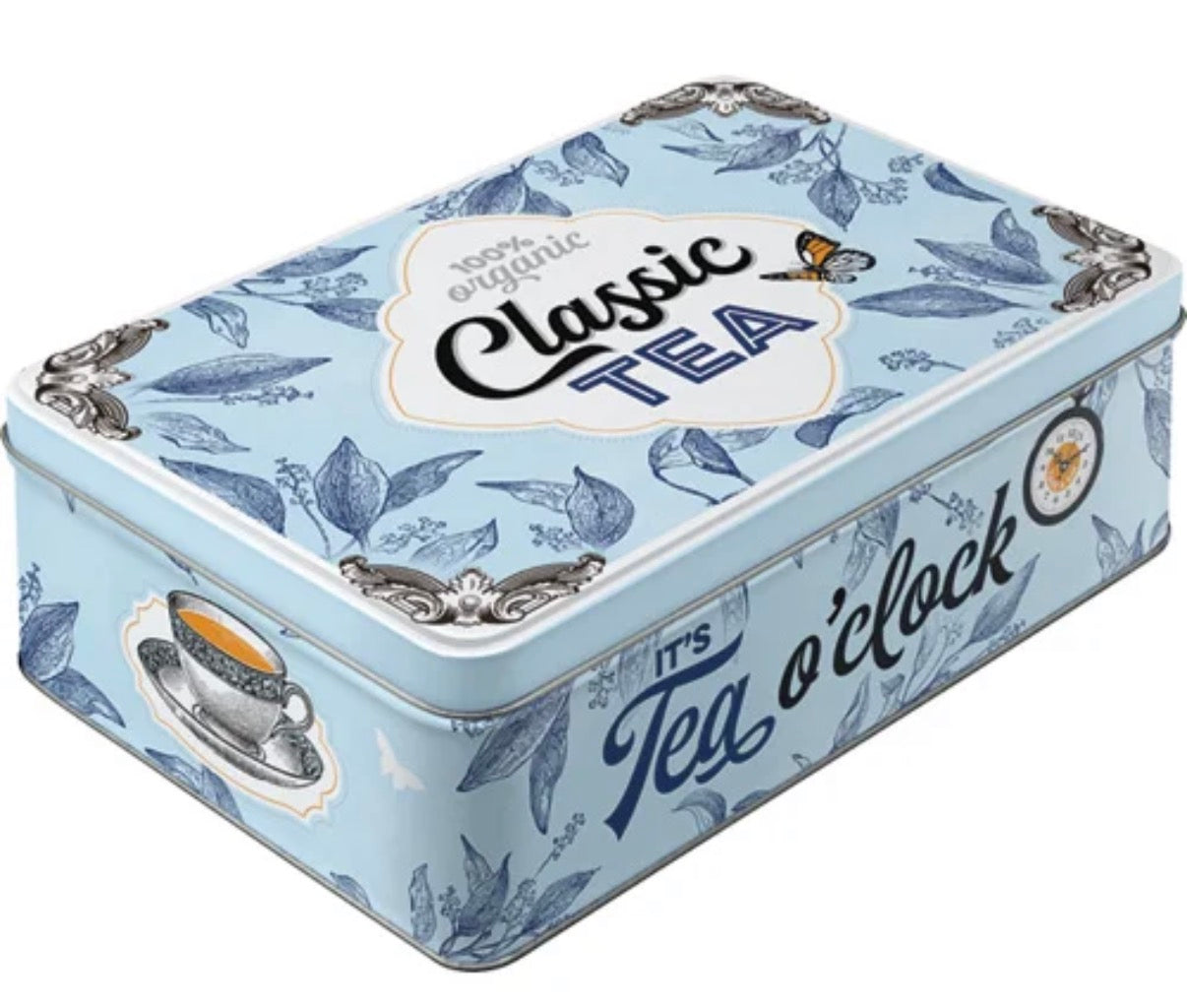 Vorratsdose flach"Classic TEA"