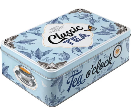 Vorratsdose flach"Classic TEA"