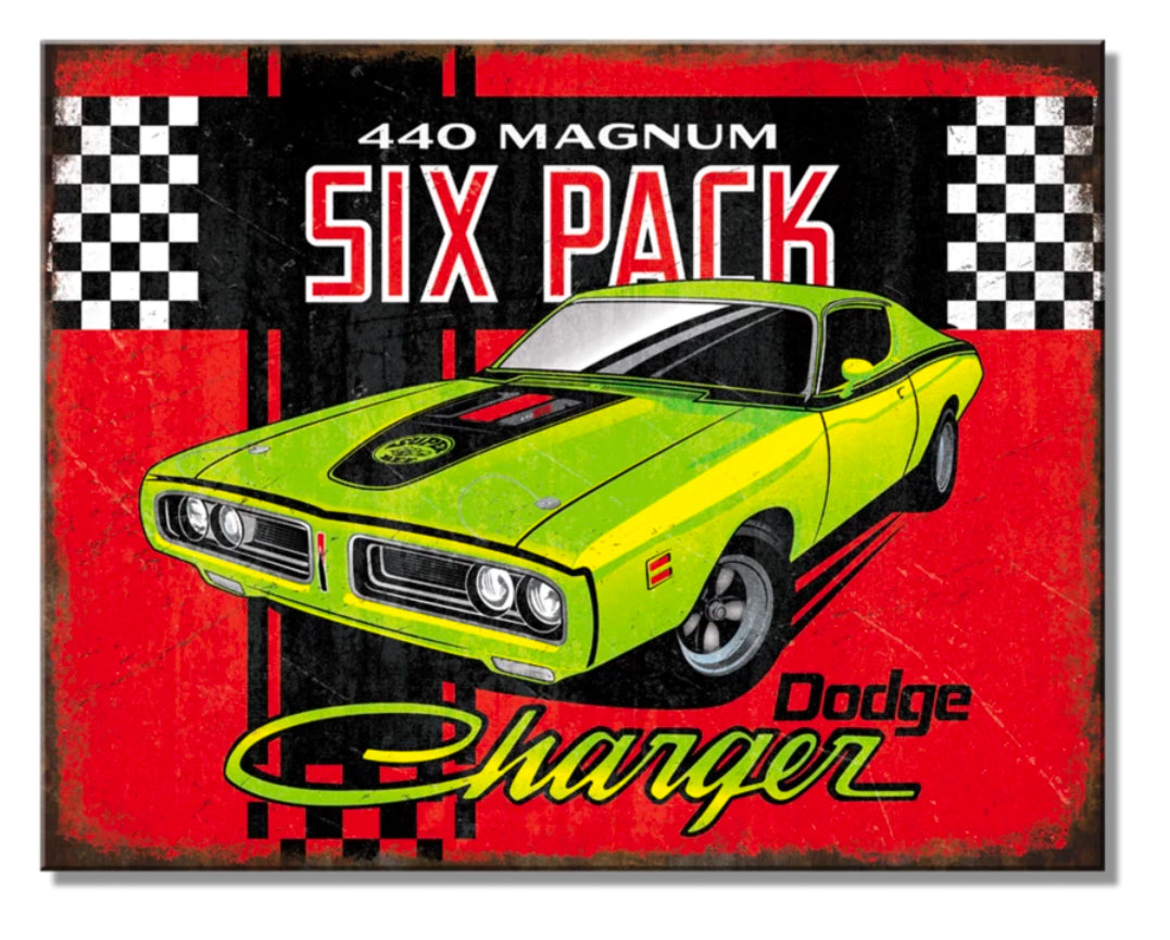 Blechschild "Dodge Charger 440Magnum"