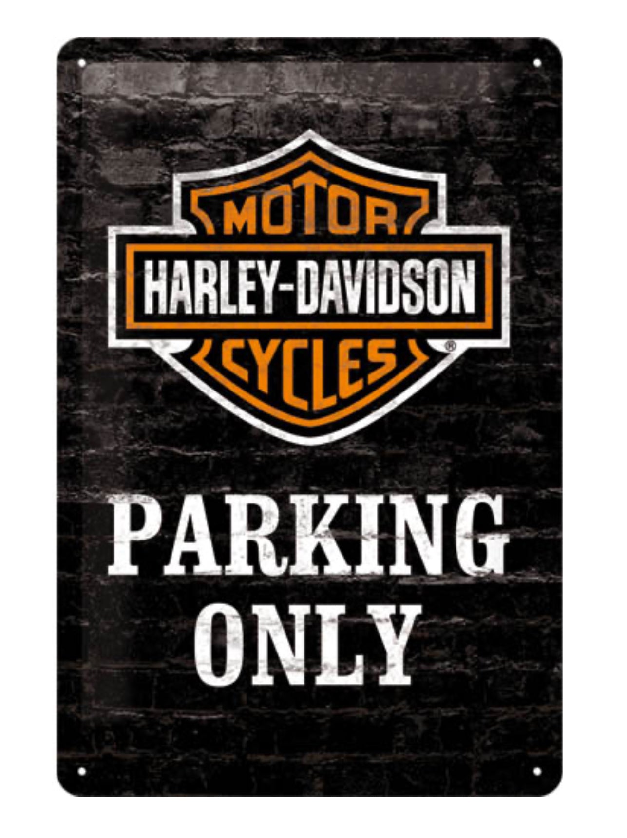 Blechschild "Harley Davidson Parking Only klein"