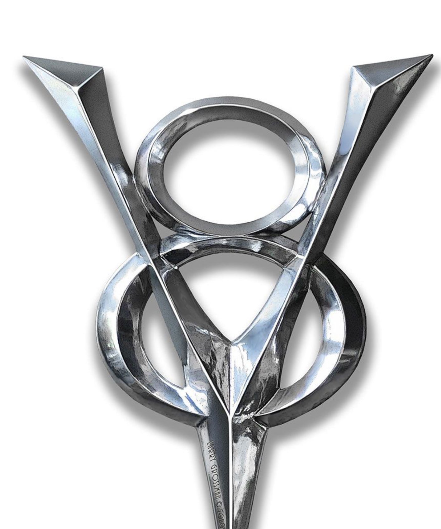 Blechschild "V8 Logo groẞ"