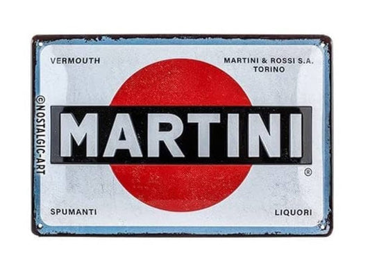 Blechschild "MARTINI"