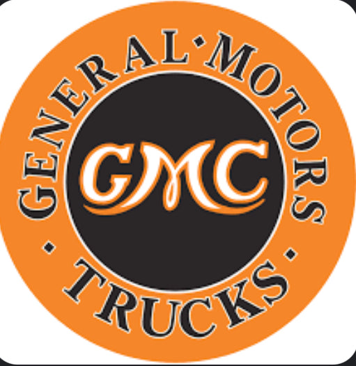 Blechschild "GMC"