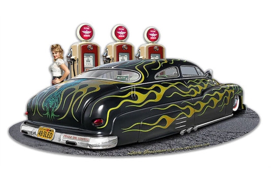 Blechschild "1949 SLED"