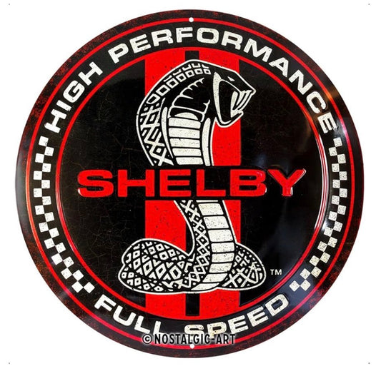 Blechschild "SHELBY"
