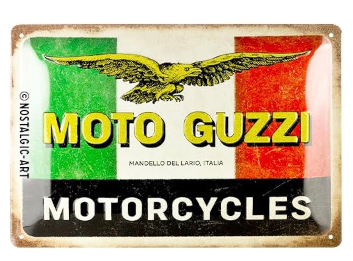 Blechschild "MOTO GUZZI"