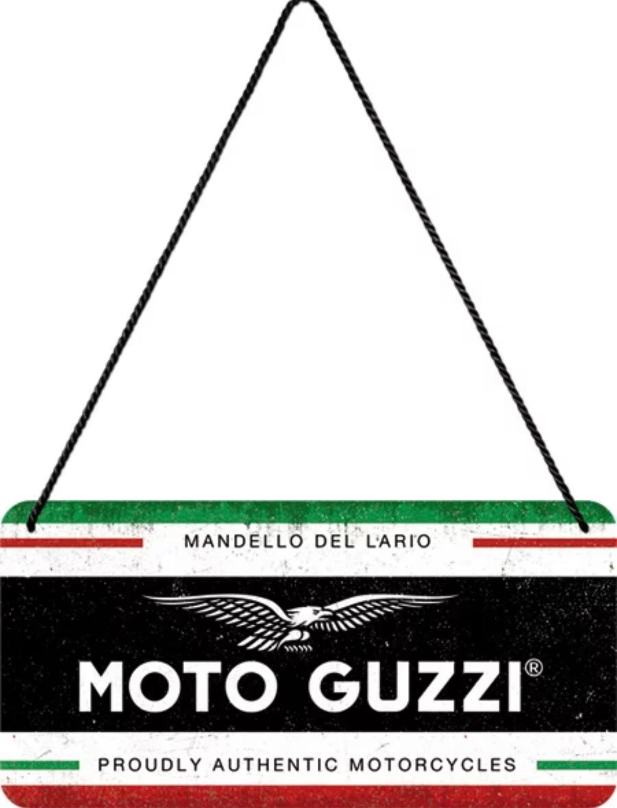 Hängeschild "Moto Guzzi"