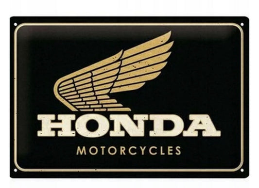 Blechschild "Honda Motorcycles"