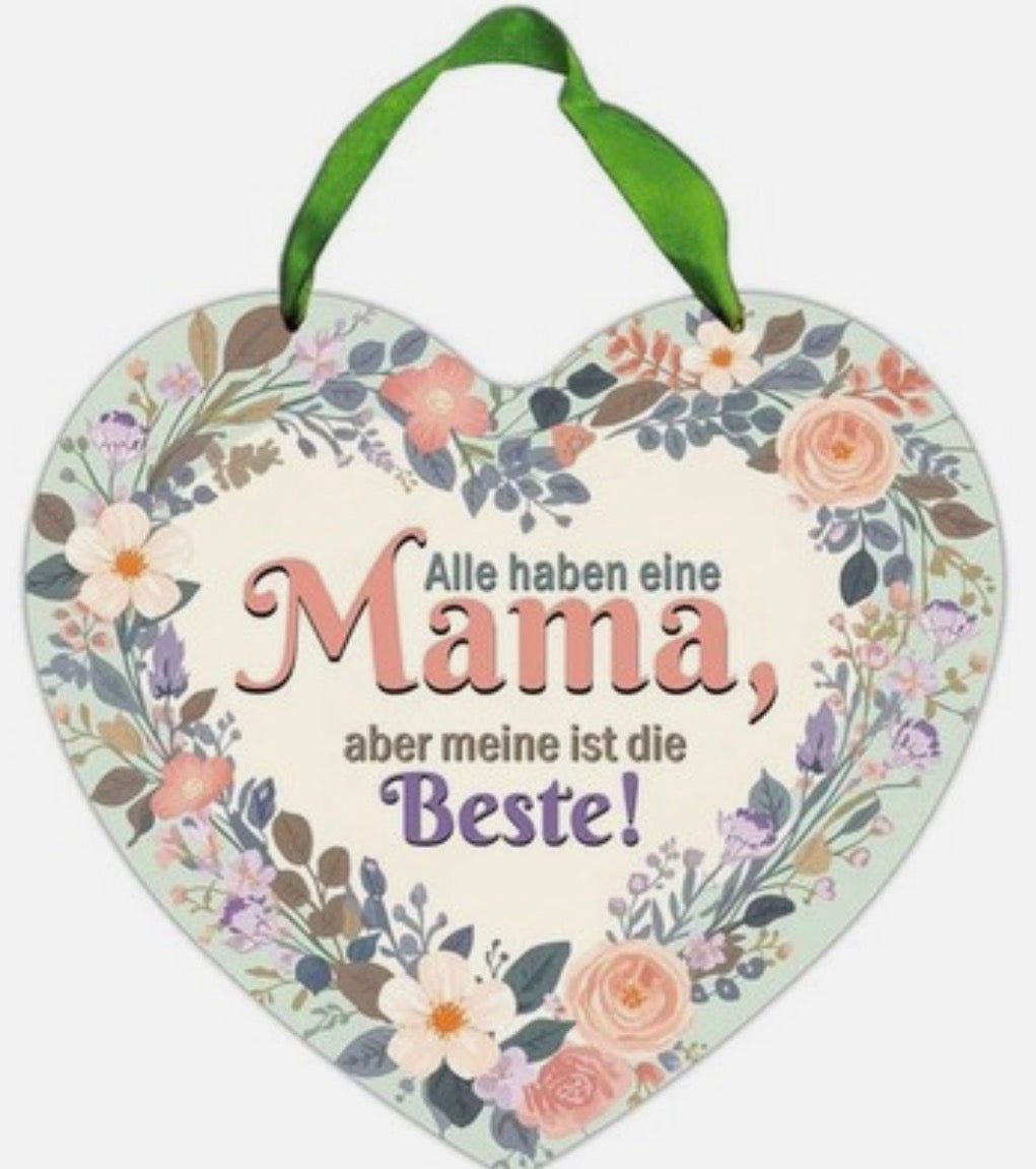 Blechschild "Mama"