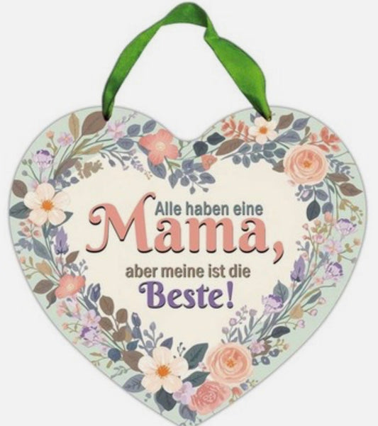 Blechschild "Mama"