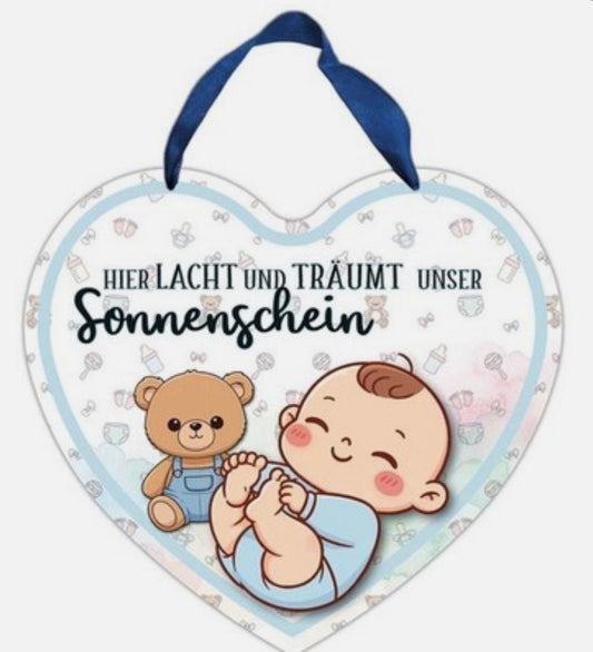 Blechschild "Sonnenschein"