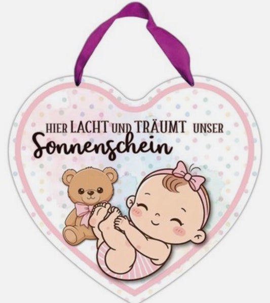 Blechschild !"Sonnenschein"