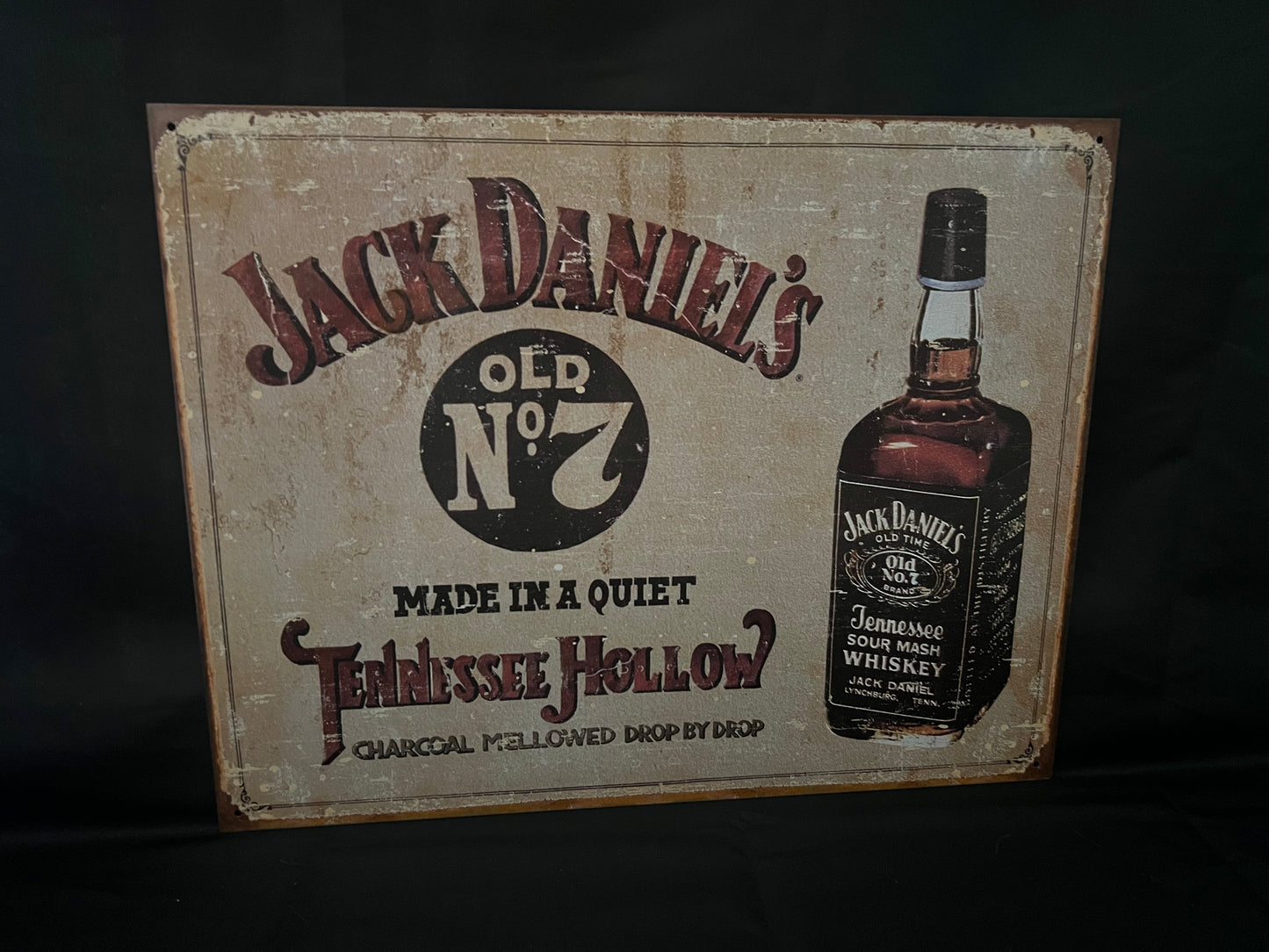 Blechschild " Jack Daniels"