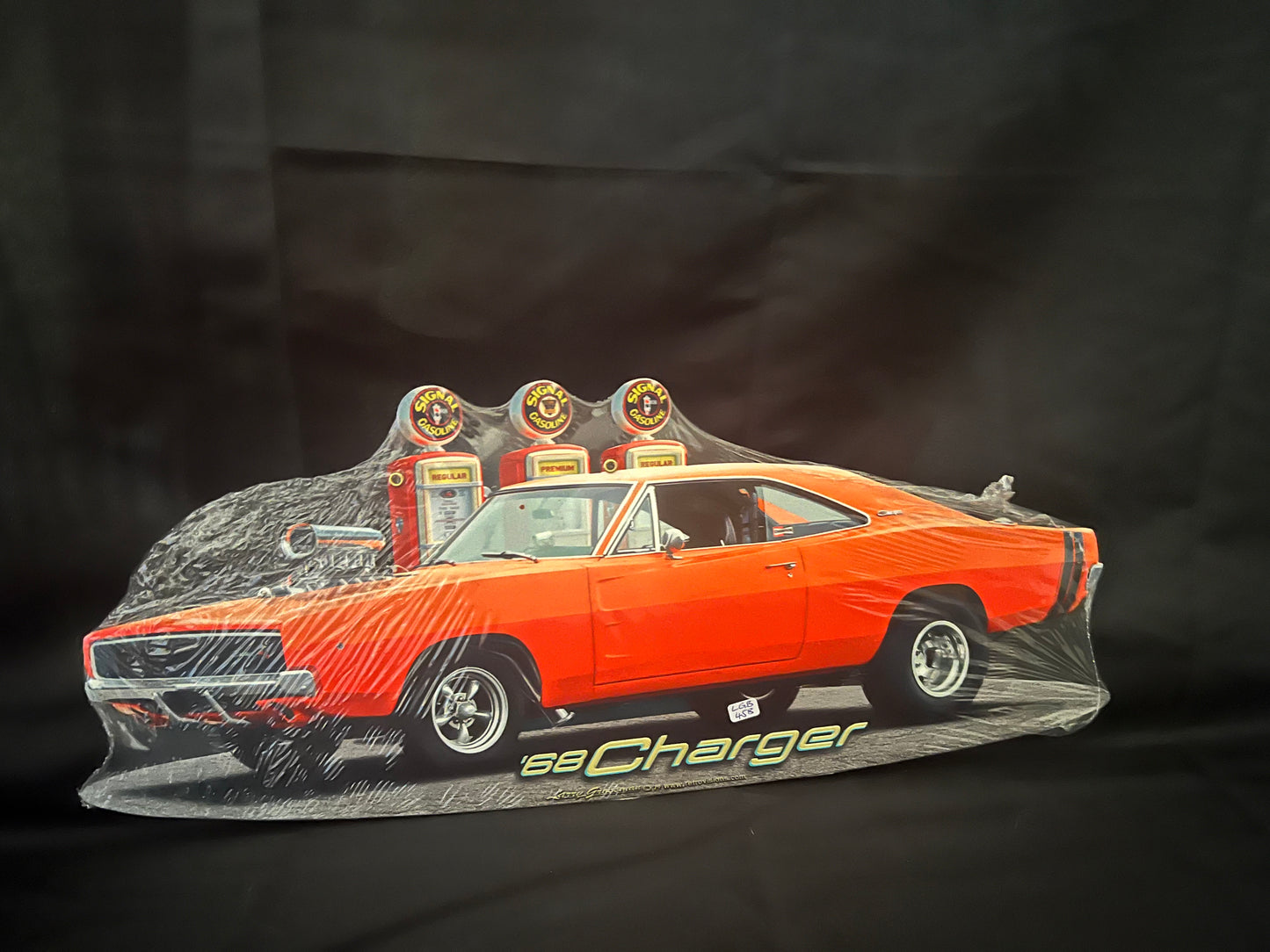 Blechschild "Dodge 1968"