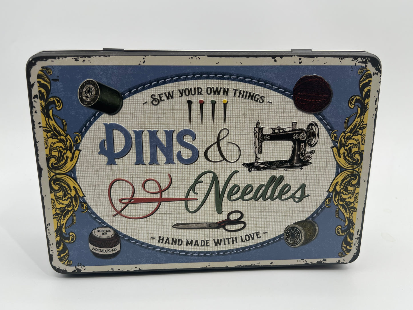 Vorratsdose flach "Pins & Needles"