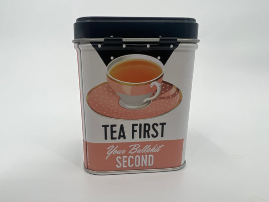 Teedose "Tea First"