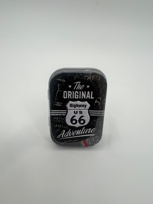 Blechdose "The Original US66 Adventure" gefüllt mit Pfefferminzdragees