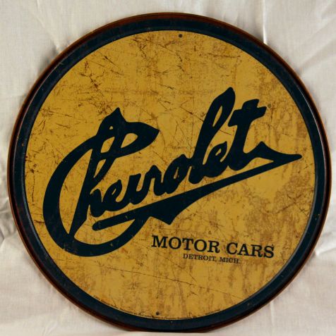 Blechschild "Chevrolet Historic Logo"