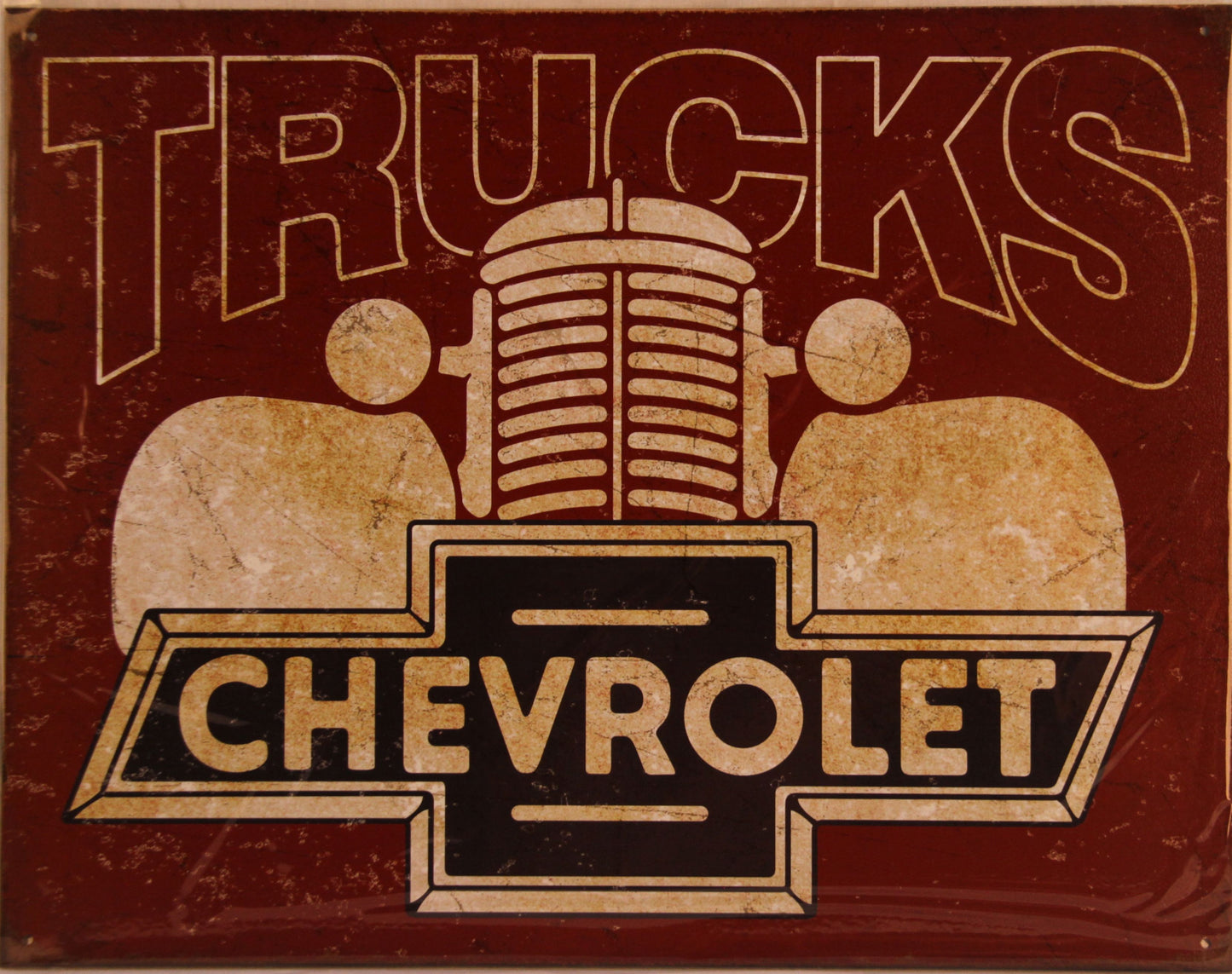 Blechschild "Chevrolet Trucks"