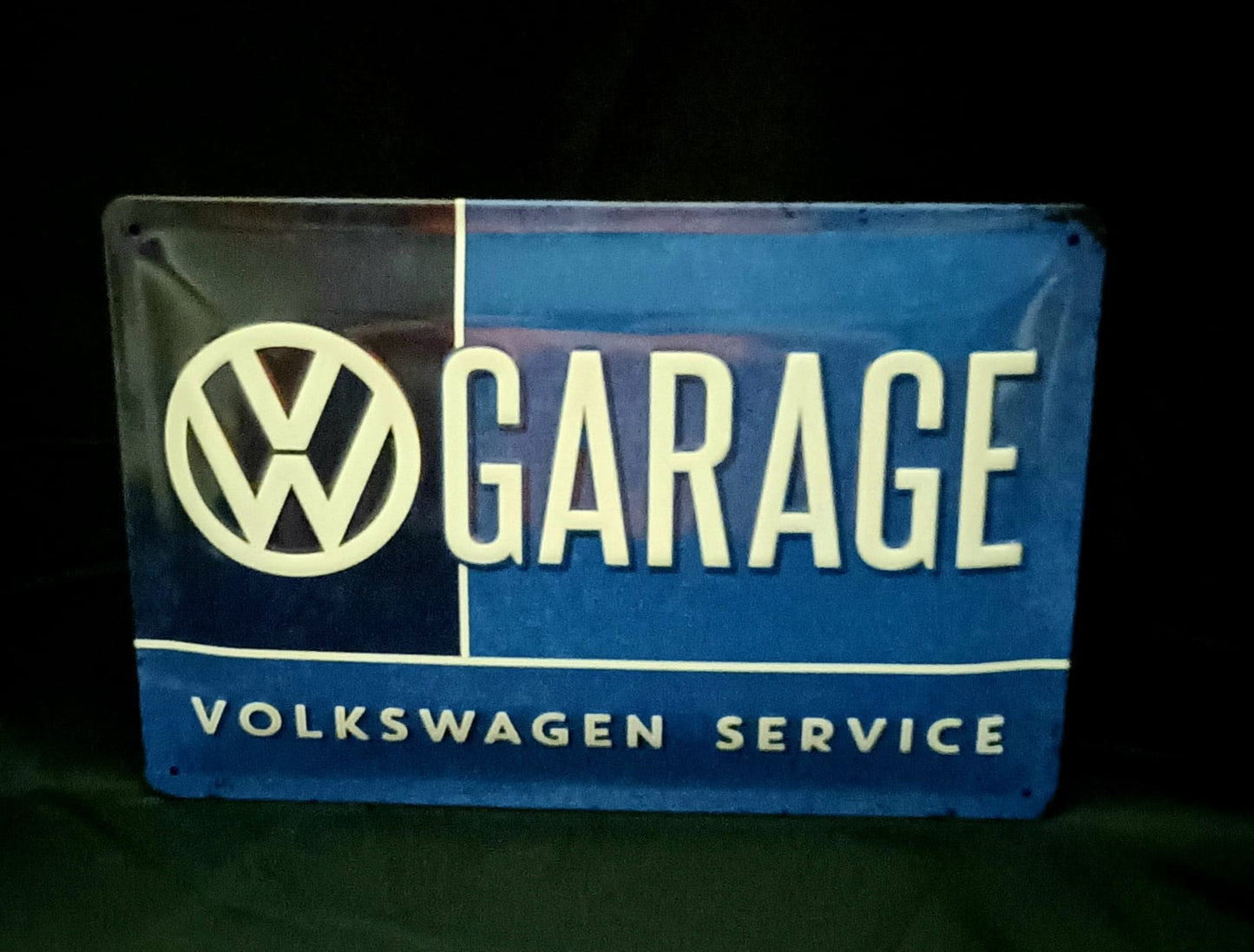 Blechschild "VW Garage"