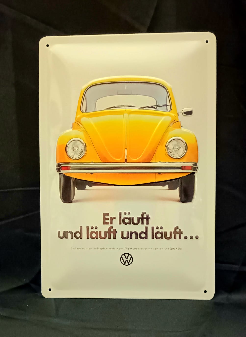 Blechschild "VW Käfer"