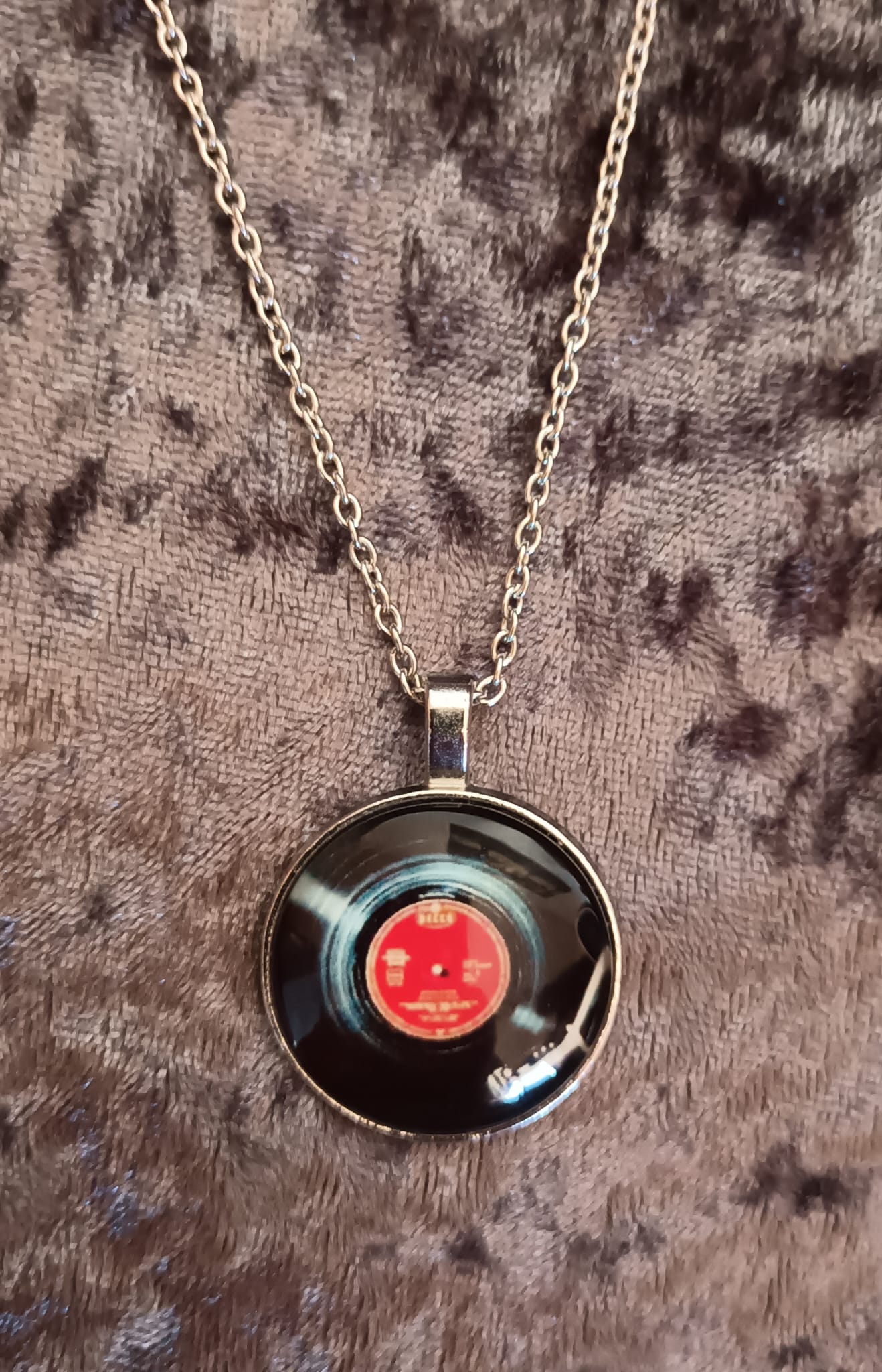 Schmuckset "Schallplatte"