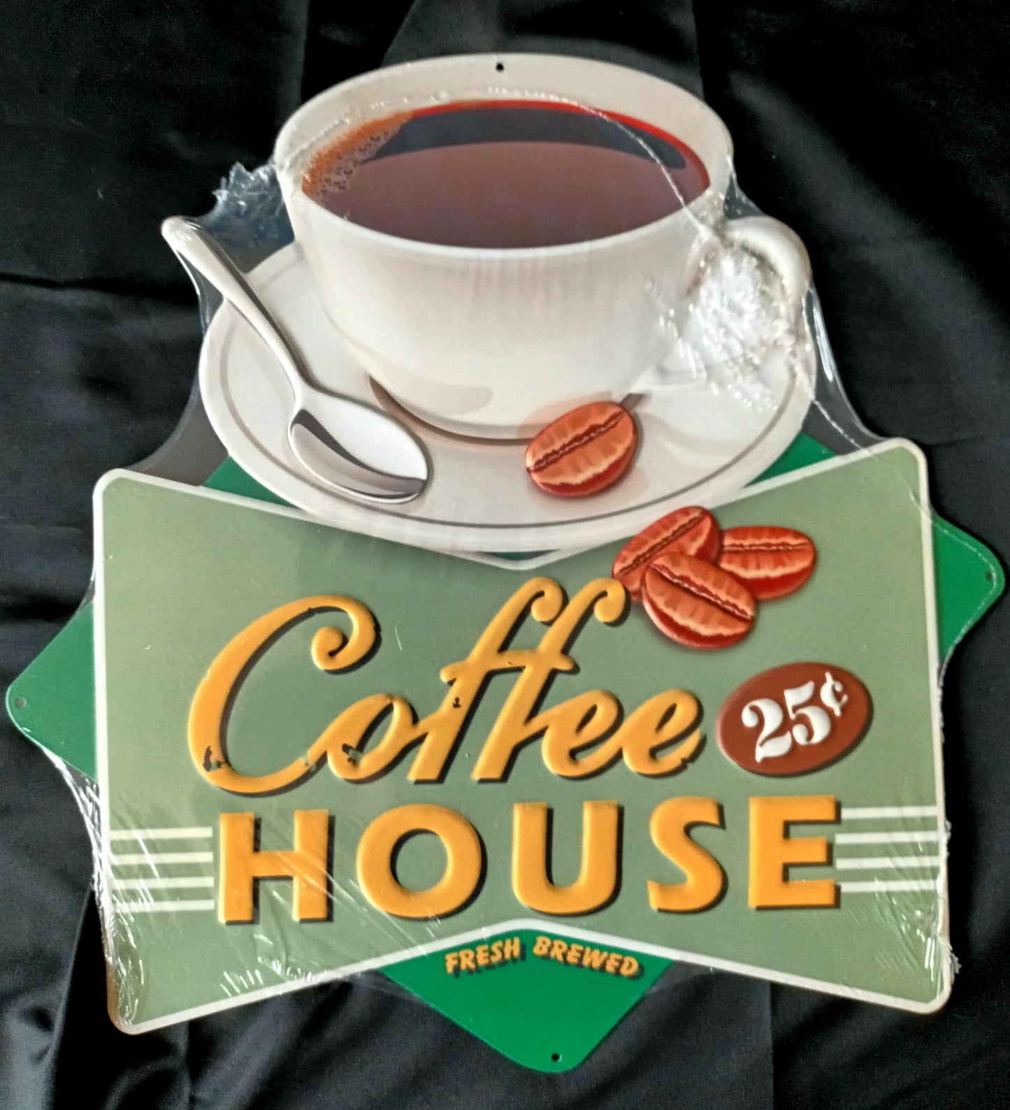 Blechschild " Coffee House"