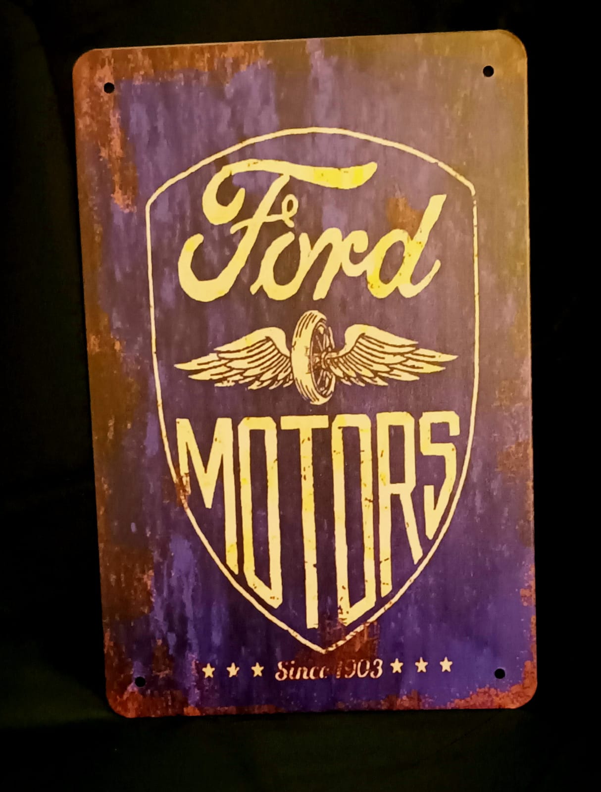 Blechschild "Ford MOTORS"