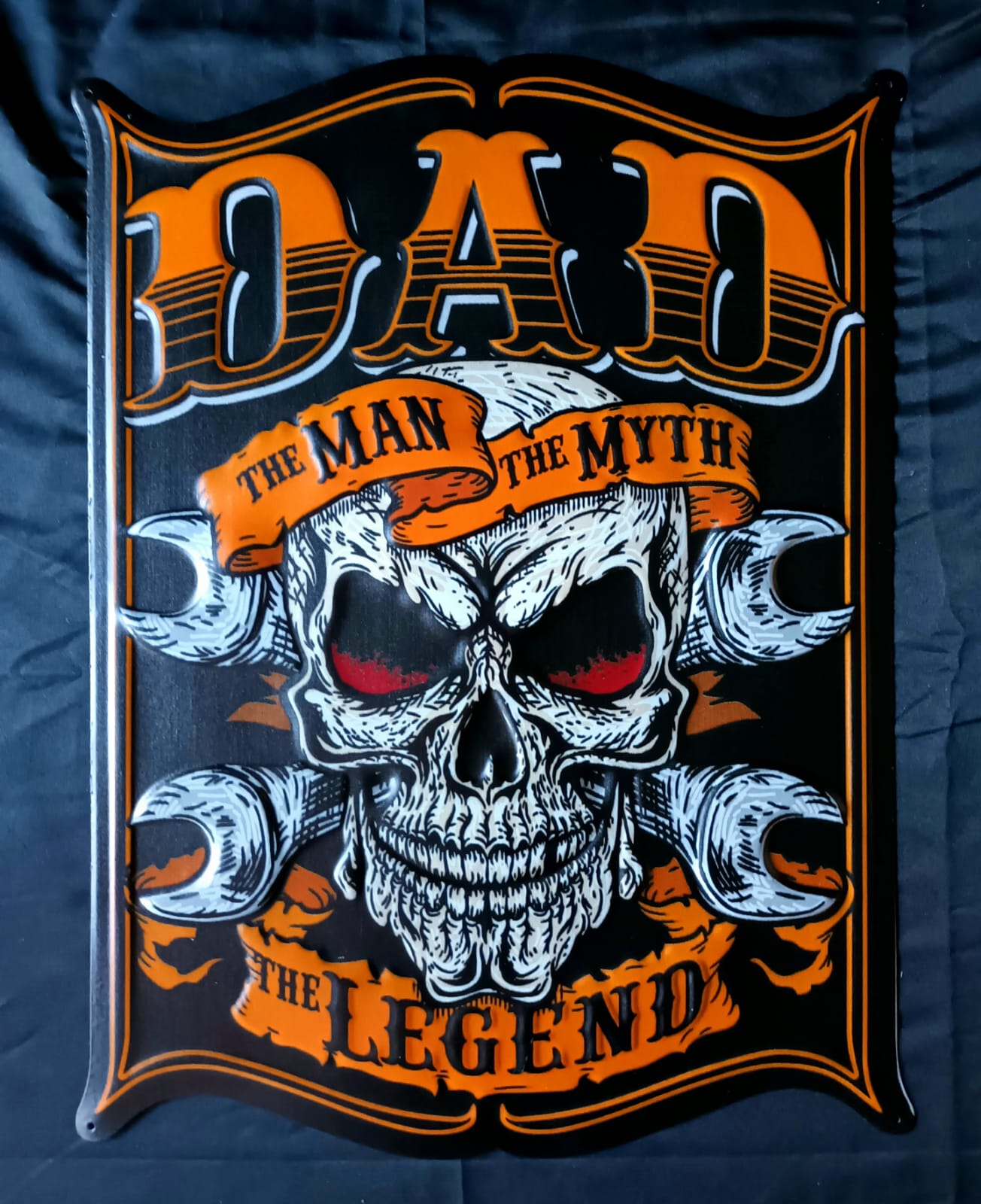 Blechschild "Dad The LEGEND"